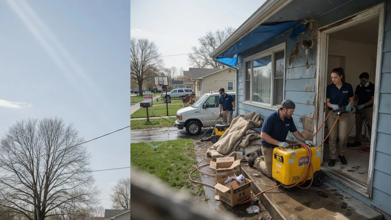 Basement Flood Cleanup in Buckhannon, WV near me